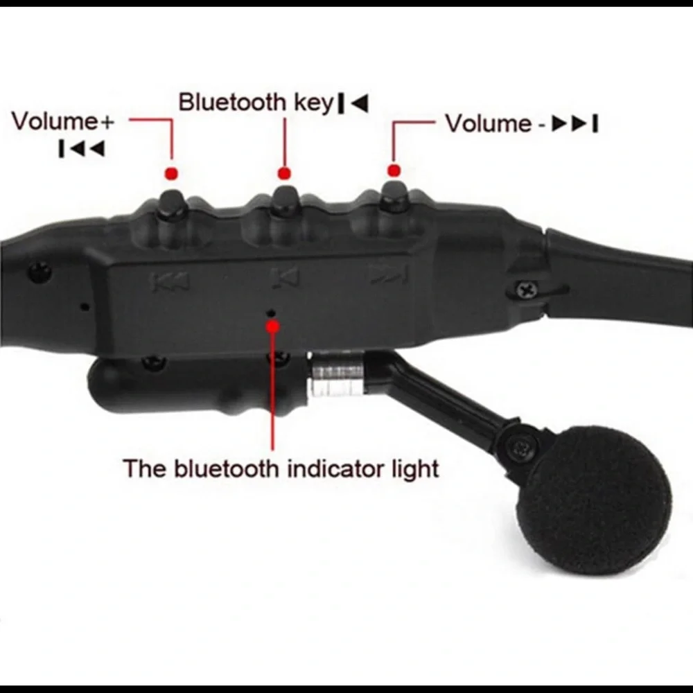 Wireless Bluetooth Sunglasses Anti-ray Stereo 4.1 Music Bluetooth Headphones